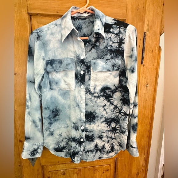 Nordstrom Tops - Nordstrom Tie Dye Button Up Top Size Small/Medium Whimsigoth